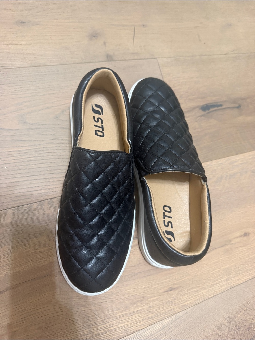 Woman’s Quilted Slip-On Sneakers